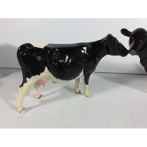 354 - 2 Beswick cows