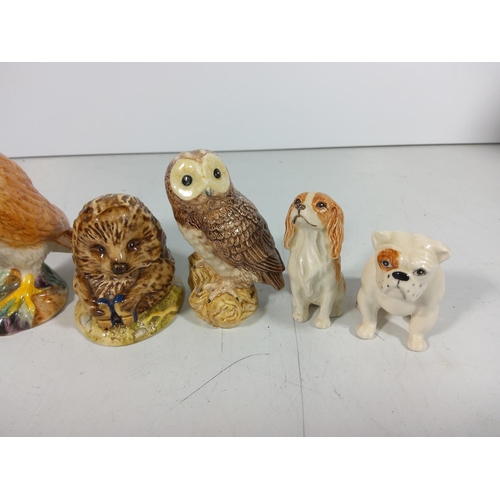 358 - 5 various Beswick animals