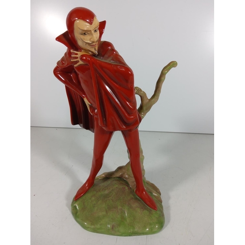 361 - Vintage 1998 carlton ware Mephisto figure of the Devil 109/500