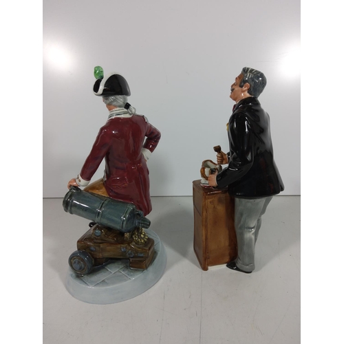 364 - 2 Doulton figures - The Auctioneer and Officer of the Line