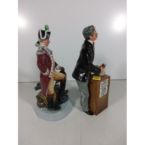 364 - 2 Doulton figures - The Auctioneer and Officer of the Line