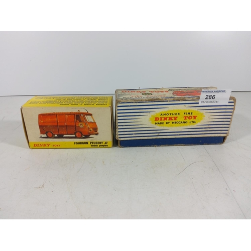 286 - Boxed Dinky 570P and boxed Dinky 955