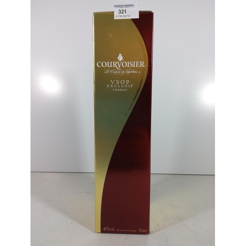 321 - Bottle of Courvoisier VSOP exclusif