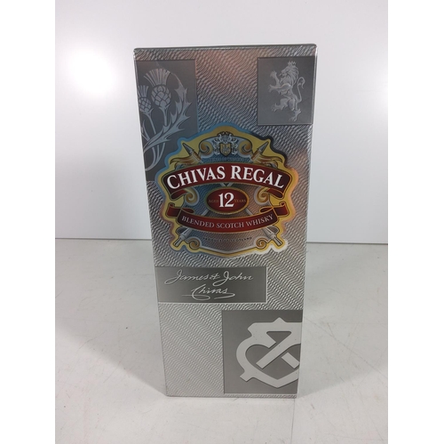 326 - Bottle of chivas regal 12 year old whisky