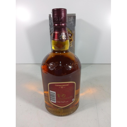 326 - Bottle of chivas regal 12 year old whisky