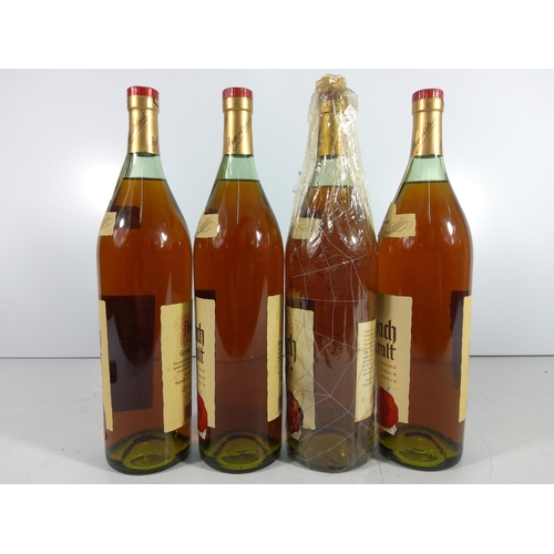 327 - 4 bottles of Asbach Uralt