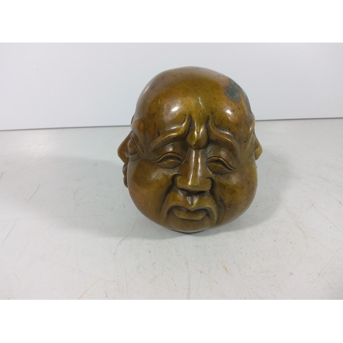 339 - Oriental 4 faced Buddha bust