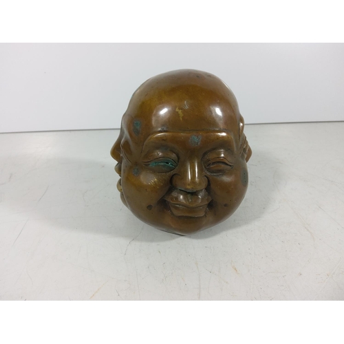 339 - Oriental 4 faced Buddha bust