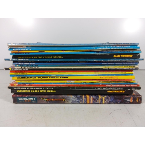 343 - Approx 24 GamesWorkshop and other games magazines and books