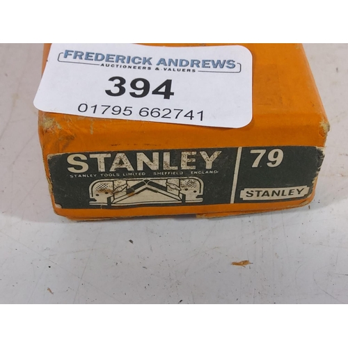 394 - Boxed Stanley 79 plane