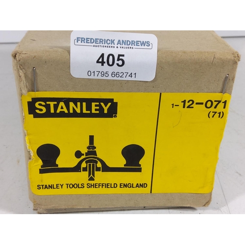 405 - Stanley No.12-071 router plane