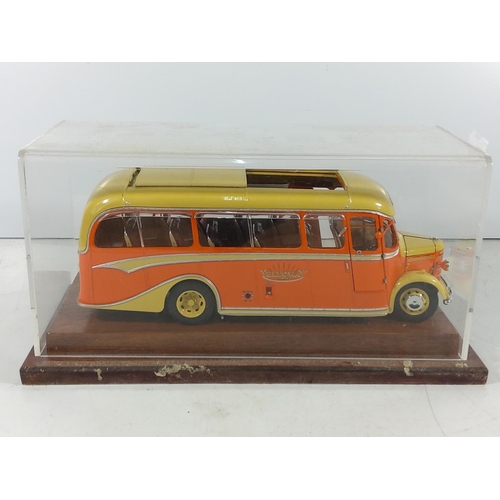 281 - Large cased bedford coach