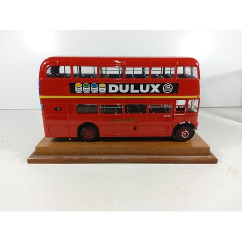 282 - Large cased double decker bus