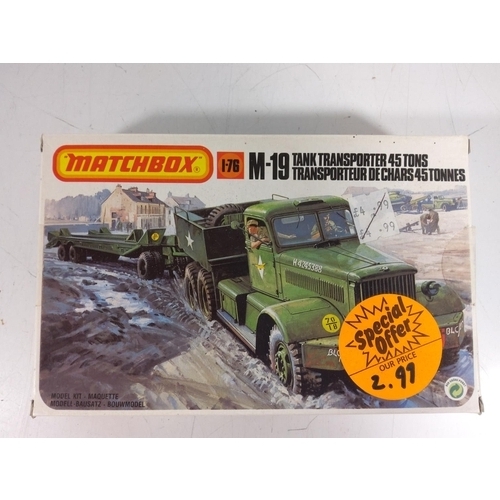 71 - 4 Matchbox model kits