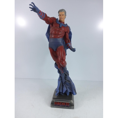 108 - Large boxed Marvel Magneto (damaged helmet)