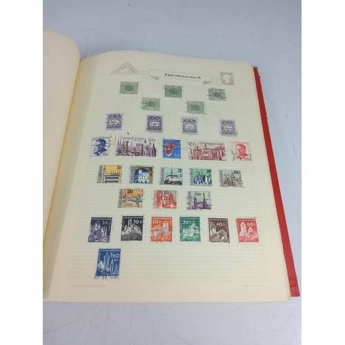 247 - Stamp album and contents