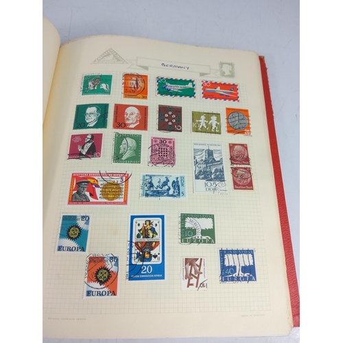 247 - Stamp album and contents