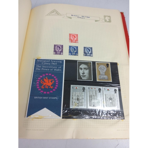 247 - Stamp album and contents