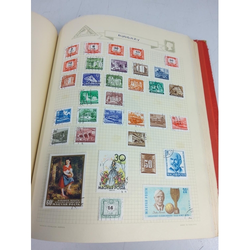 247 - Stamp album and contents