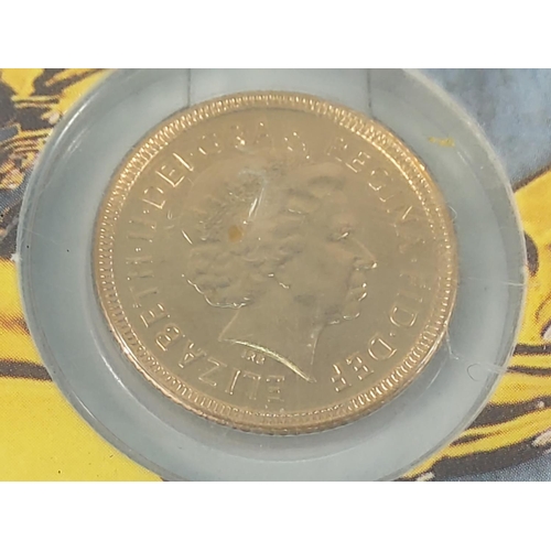 227 - Year 2000 proof half sovereign