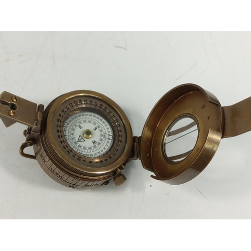 260 - Brass compass