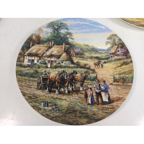 183 - Wedgewood four seasons collectors plates