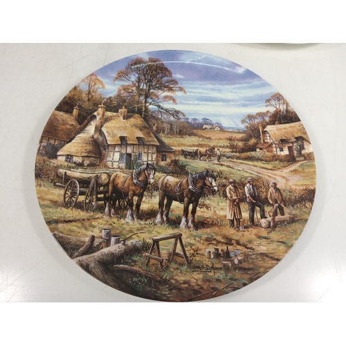 183 - Wedgewood four seasons collectors plates