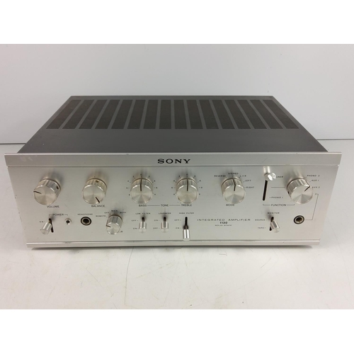 24 - Sony 1130 integrated amplifier