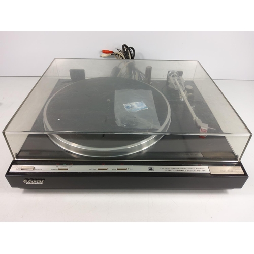 25 - Sony PS-X55 turntable