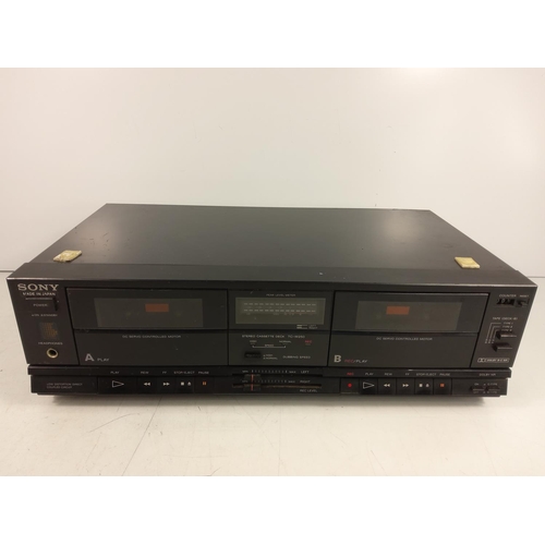 27 - Sony TC-W21 twin tape deck