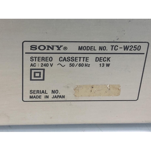 27 - Sony TC-W21 twin tape deck