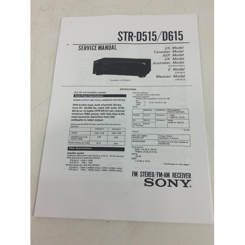 28 - Sony STR-D515 audio video control unit