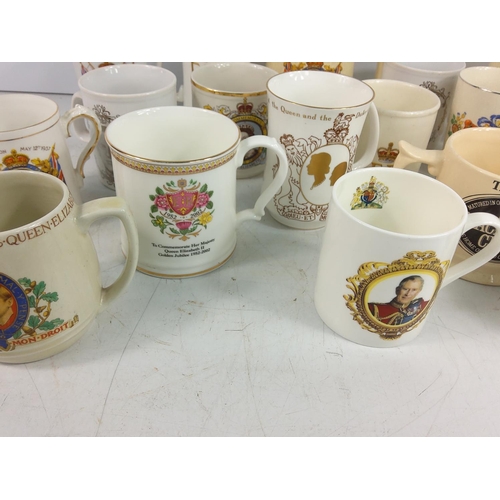 31 - 3 boxes of china & teaware, including Royal Doulton 'Autumn's Glory' and Crown Staffordshire, commem... 