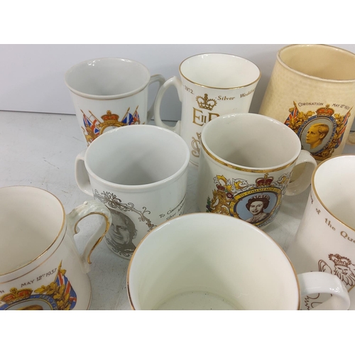 31 - 3 boxes of china & teaware, including Royal Doulton 'Autumn's Glory' and Crown Staffordshire, commem... 