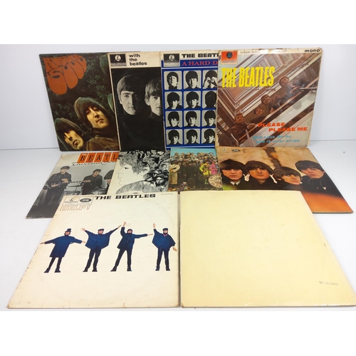 50 - Selection of Beatles LP's including The White Album