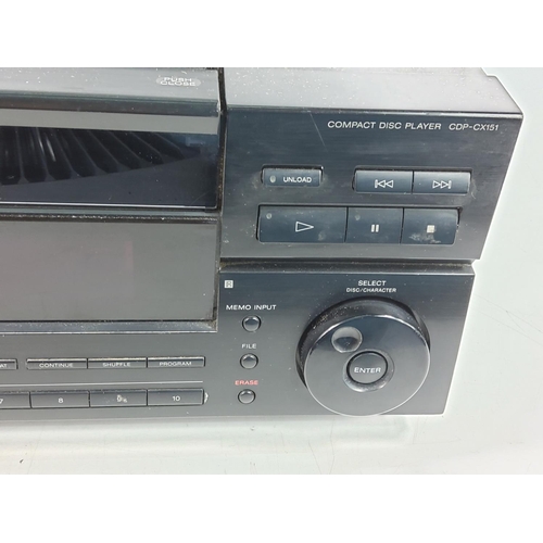 52 - Sony CDP-CX151 compact disc player