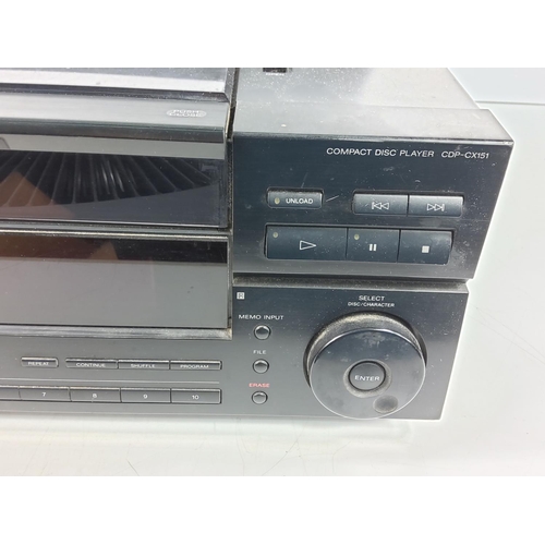 53 - Sony CDP-CX151 compact disc player