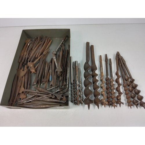 55 - Selection of Auger and other drill bits