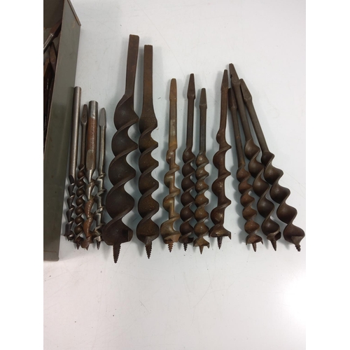 55 - Selection of Auger and other drill bits