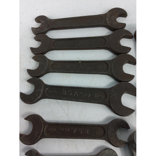 57 - Vintage spanners