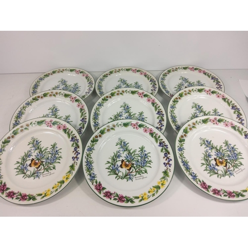 178 - Royal Worcester 'Herbs' dinner plates