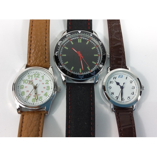 234 - 9 various watches including 1950's style Egyptian Naval Commanders watch, 1970's style British Soldi... 