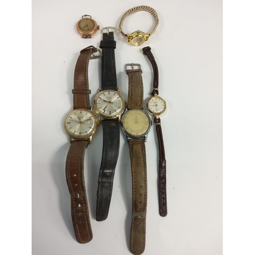 288 - Qty of various watches including 9ct gold example