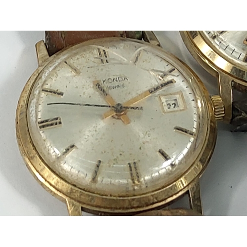 288 - Qty of various watches including 9ct gold example