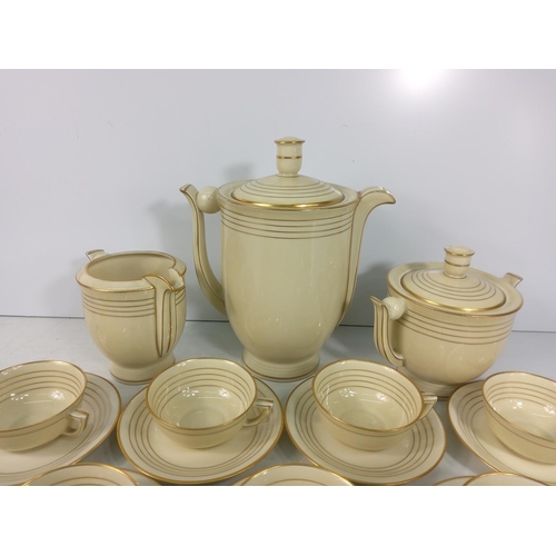 1 - Vintage Limoges gold banded teaware