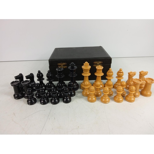 70 - Set of Jaques chess pieces