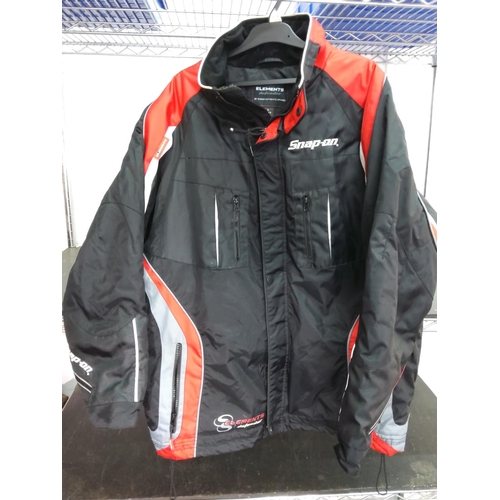 112 - Snap-on jacket, size large