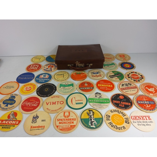 122 - Vintage beer mats, 1959 to 1965