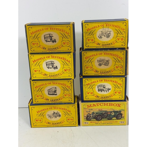 43 - 8 boxed Matchbox models