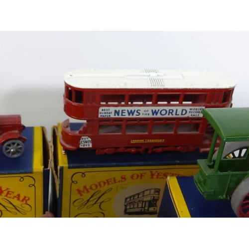 43 - 8 boxed Matchbox models